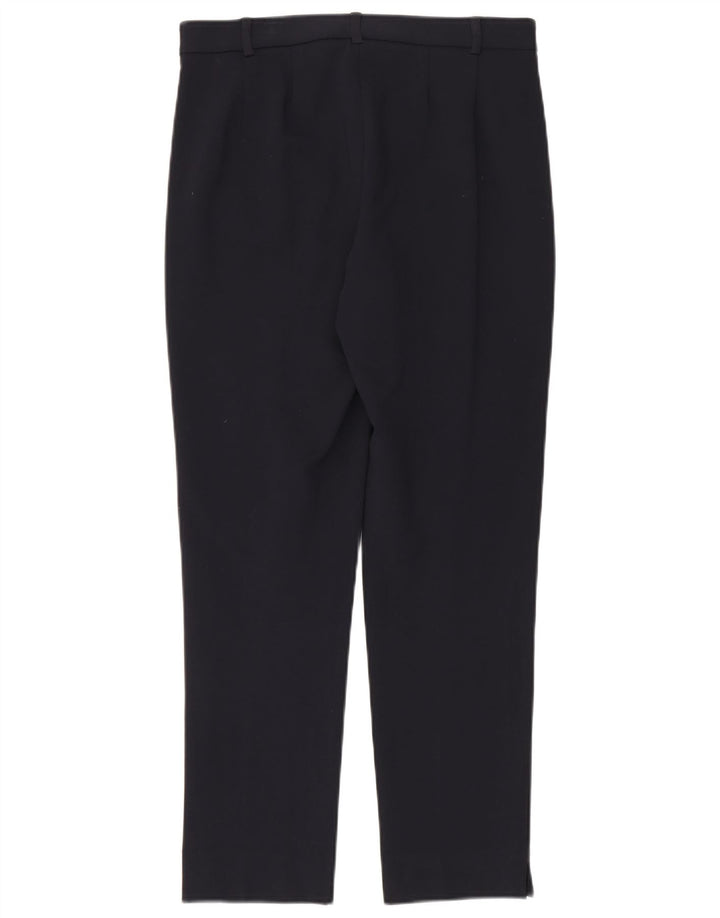 Marks & Spencer Dame Slim Chino Bukser UK 12 Medium W32 L28 Navy Blue