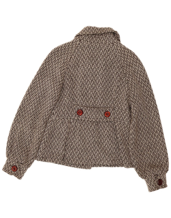 Kor@Kor Womens Pea Coat IT 44 Mellembrun sildebenspolyester