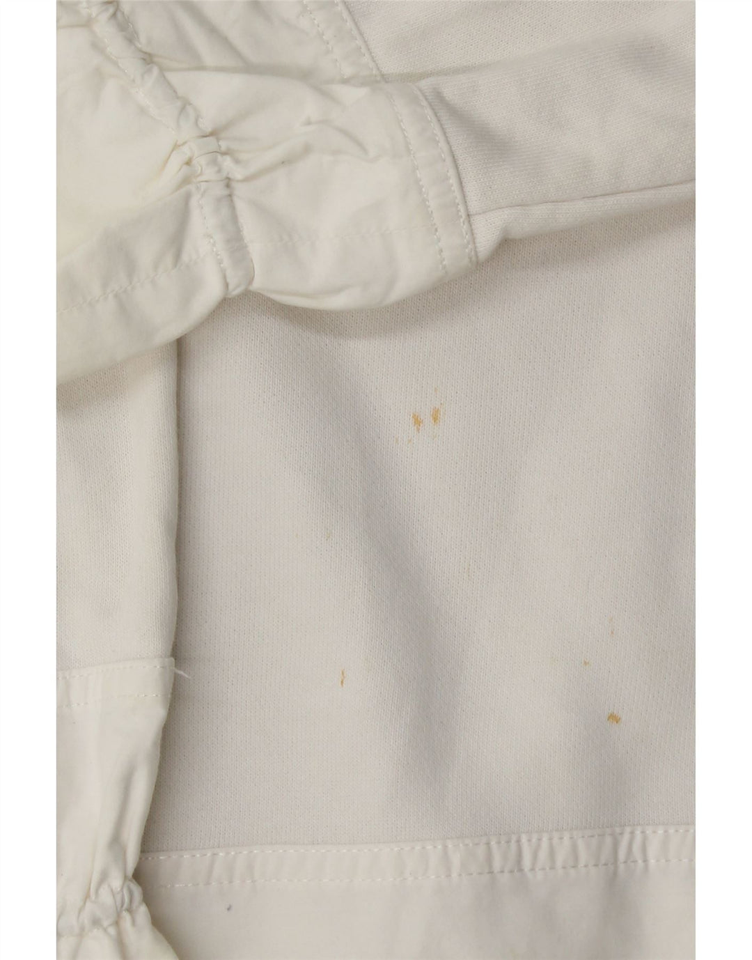 Cos Dame Oversized Sweatshirt Jumper UK 10 Small White Bomuld