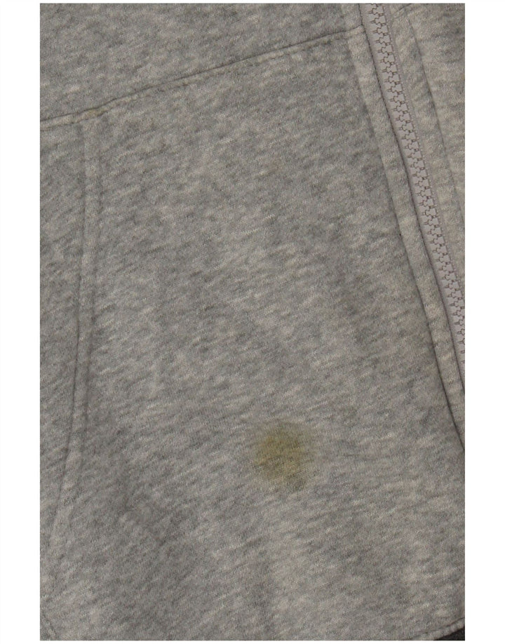 Nike hættetrøje med lynlås til mænd Medium Grey Flecked Bomuld