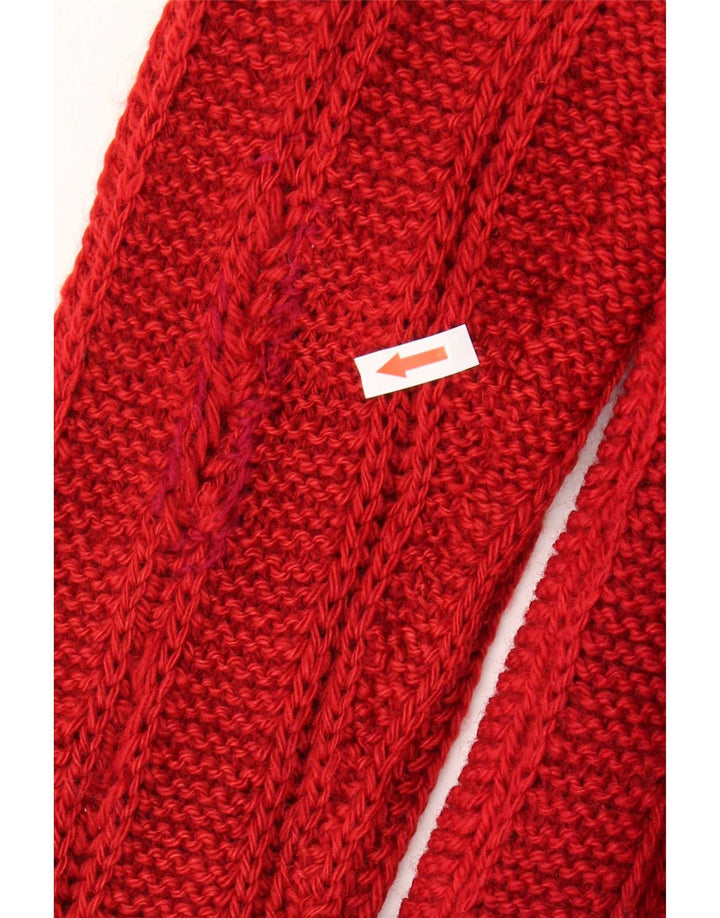 Vintage herre cardigan sweater Medium Burgundy
