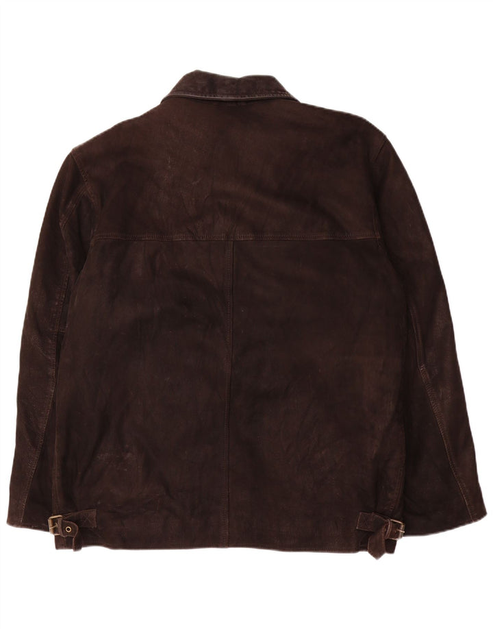 Vintage herre læderjakke UK 36 Small Brown