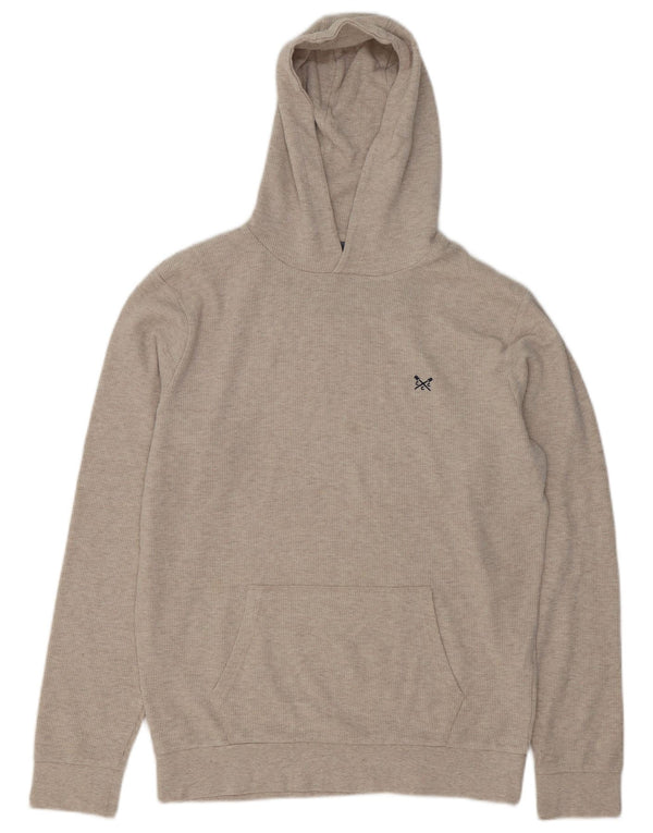 Besætningstøj Herre hættetrøje trøje lille beige bomuld