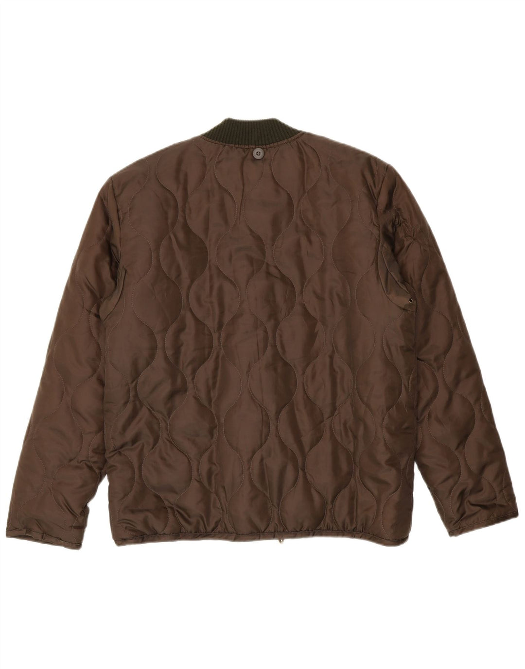 Brandit Herre Liner Polstret Jakke UK 38 Medium Khaki Polyester