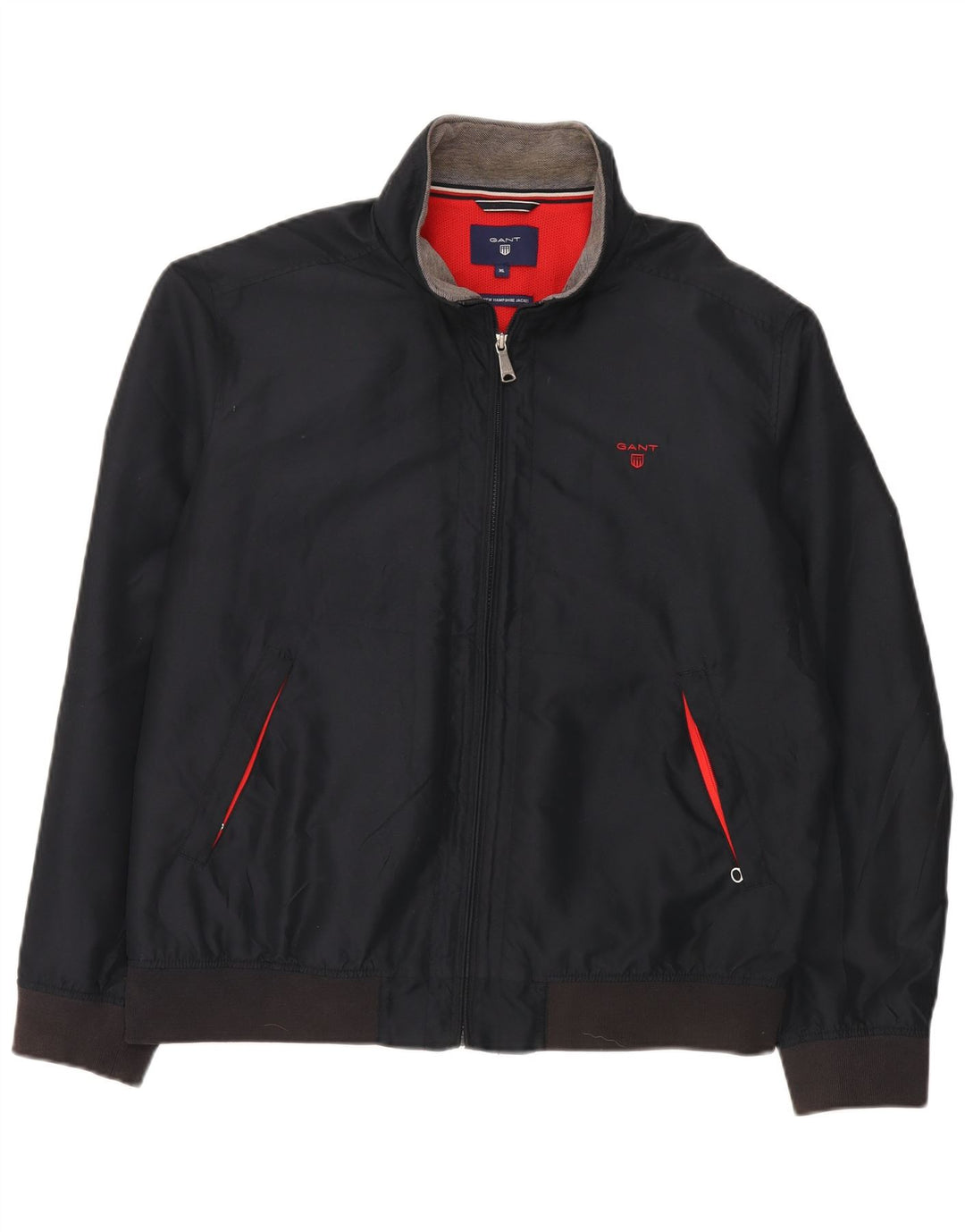Gant Bomber Jacket UK 42 XL sort polyester