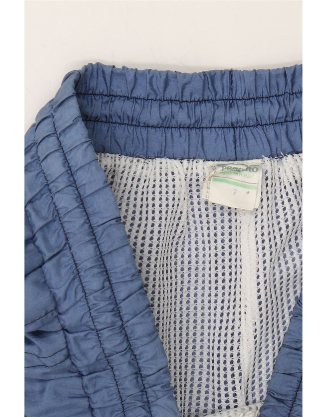 VINTAGE Mens Tracksuit Trousers Joggers XL Blue Nylon Vintage Vintage and Second-Hand Vintage from Messina Hembry 