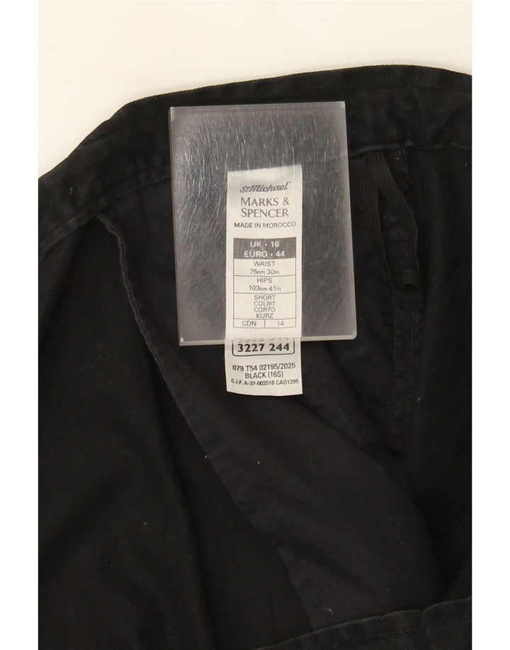 Marks & Spencer Dame St. Michael Cargo Bukser UK 16 Large W38 L27 Sort