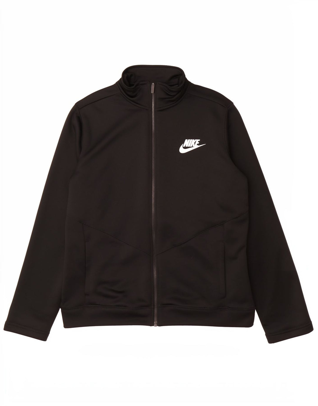 Nike Boys træningsdragt topjakke 13-14 år XL Sort polyester