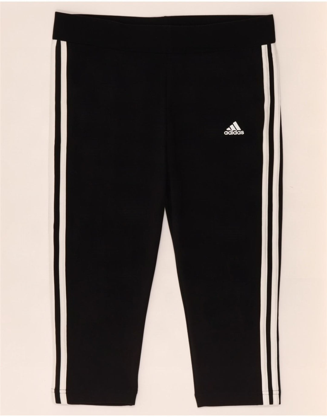 Adidas Dame Capri Leggings UK 12/14 Medium Black