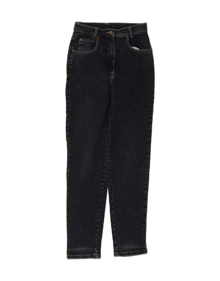 MARCEL CLAIR Womens High Waist Slim Jeans EU 38 Medium W28 L29 Black Vintage Marcel Clair and Second-Hand Marcel Clair from Messina Hembry 