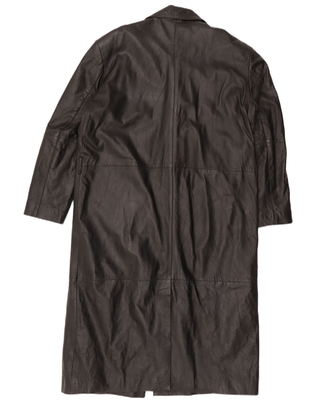 Herre læderfrakke EU 50 Large Black Læder