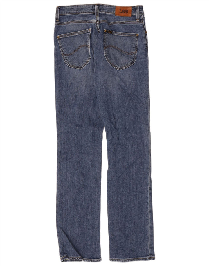 Lee Dame Marion Straight Jeans W26 L31 Blå Bomuld