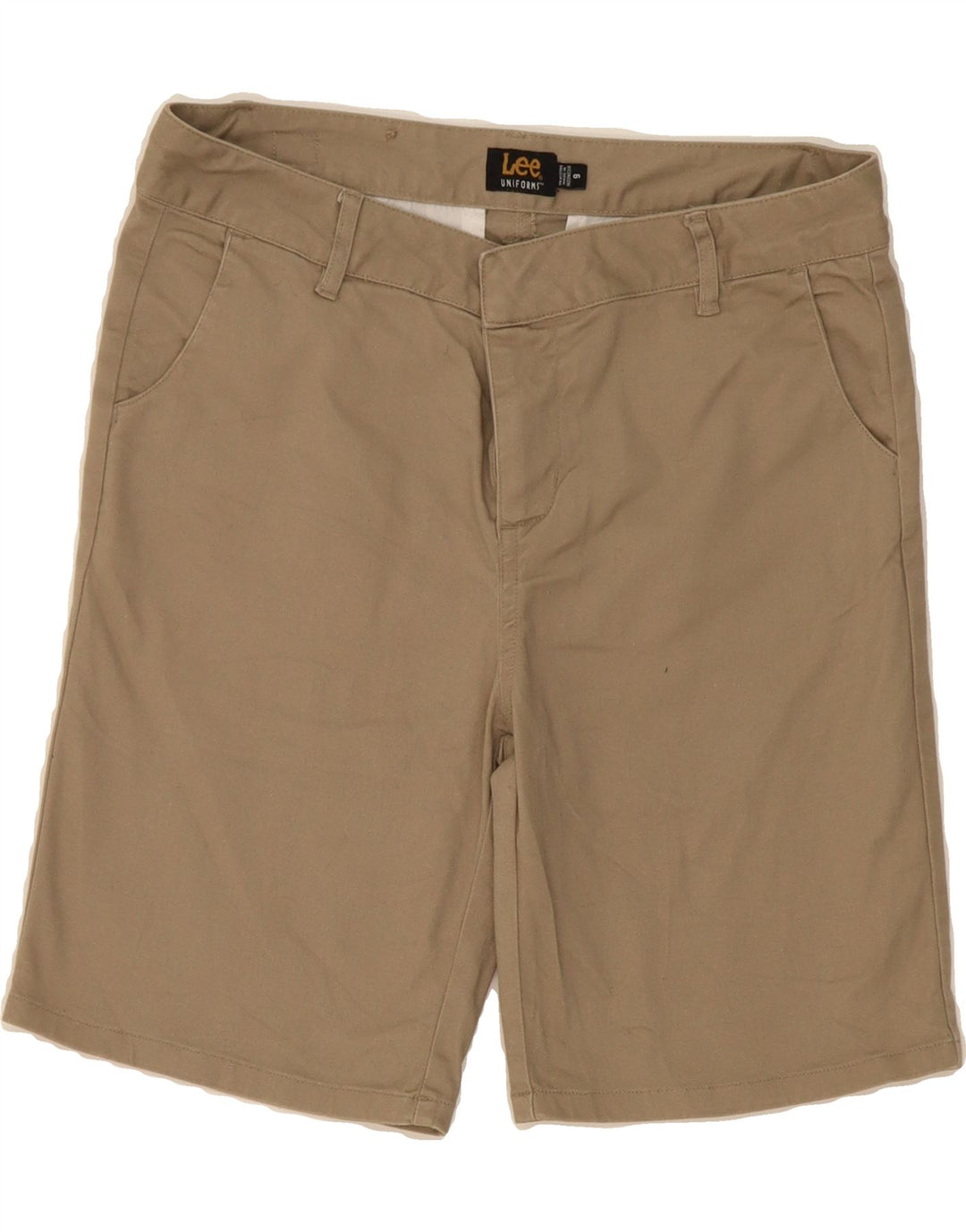 LEE Womens Casual Shorts US 6 Medium W32 Beige Cotton Vintage Lee and Second-Hand Lee from Messina Hembry 