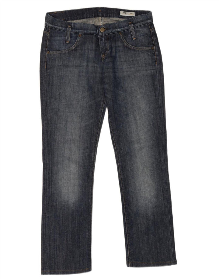 Lee Dame Lynn Straight Jeans W29 L29 Blå Bomuld