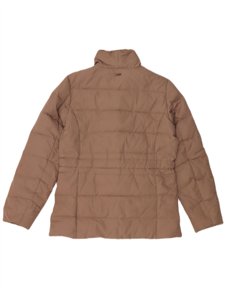 MARLBORO CLASSICS Polstret jakke til kvinder UK 16 Large Beige