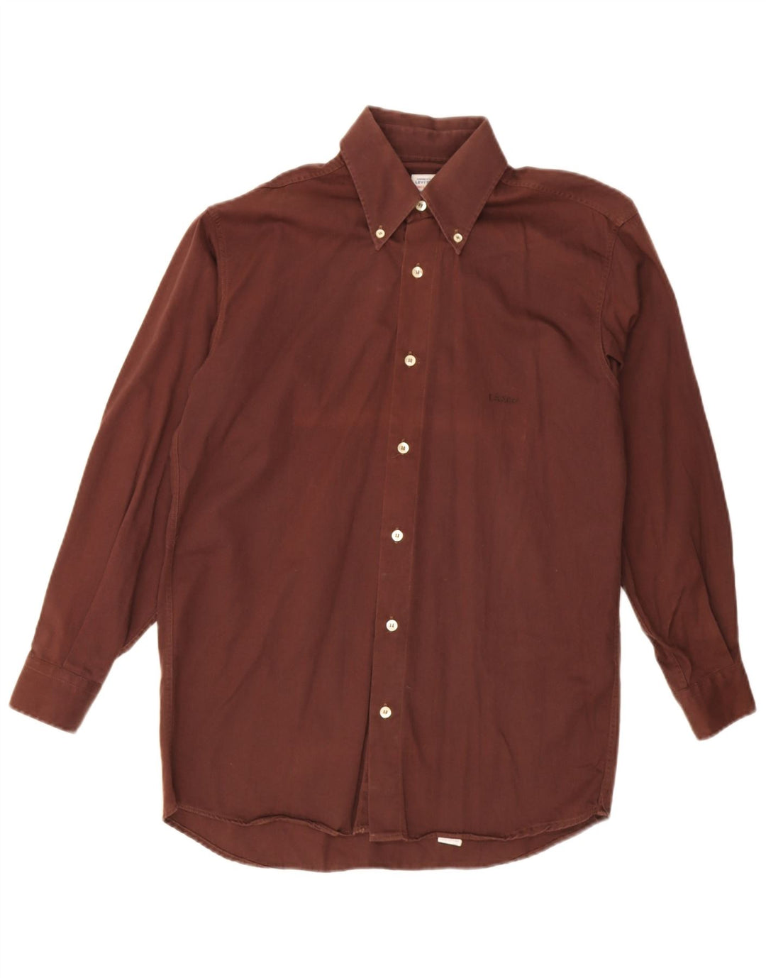Levi's herreskjorte lille brun bomuld