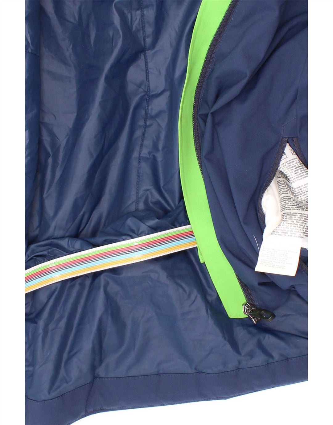 Colmar drenge polstret jakke med hætte 9-10 år Navy Blue Colourblock Polyester