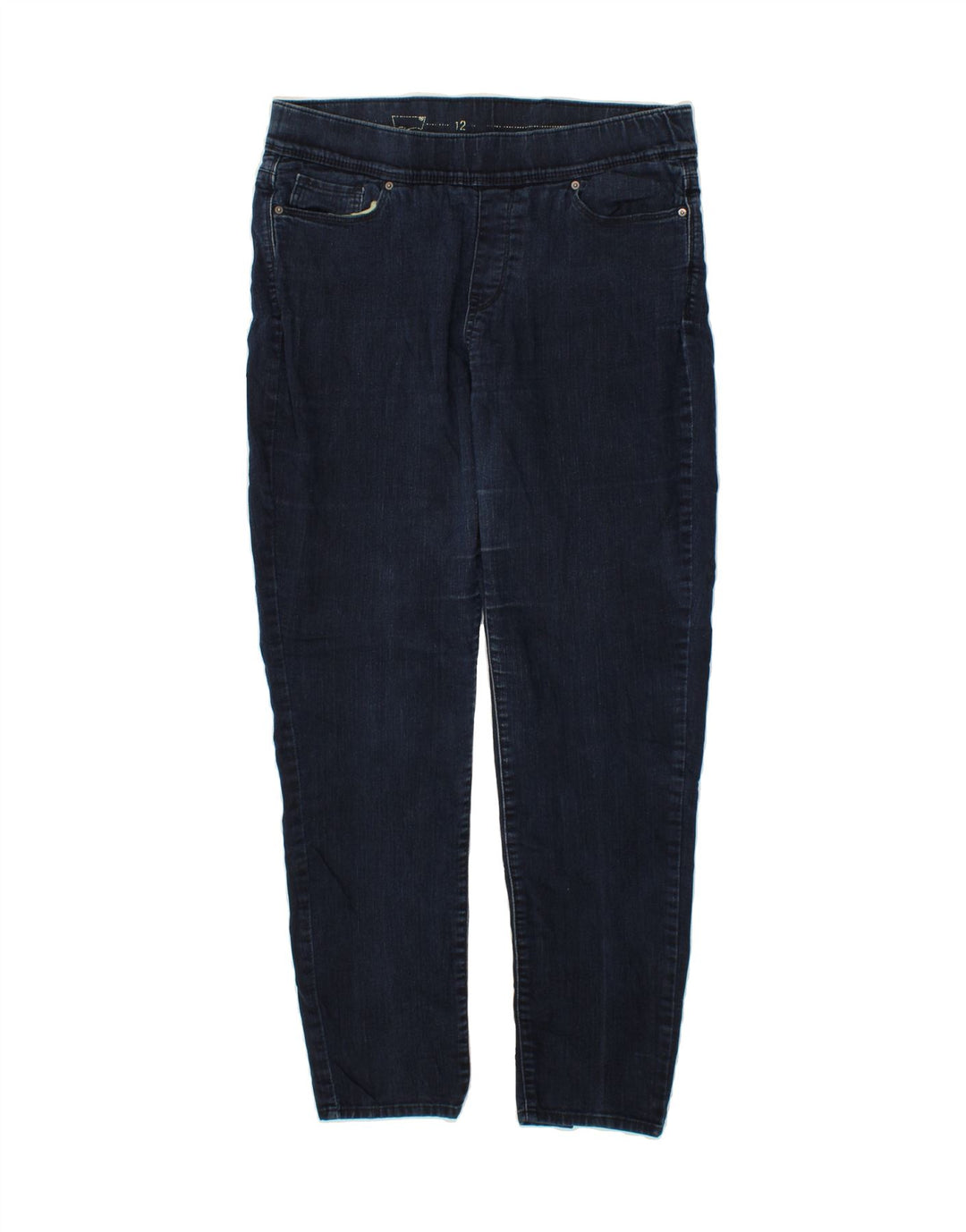 LEVI'S Womens Slim Jeans W31 L32 Navy Blue Cotton Vintage Levi's and Second-Hand Levi's from Messina Hembry 