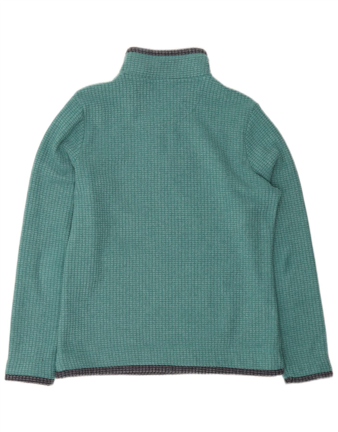 WEIRD FISH Fleecetrøje med lynlås til kvinder UK 10 Lille grøn polyester