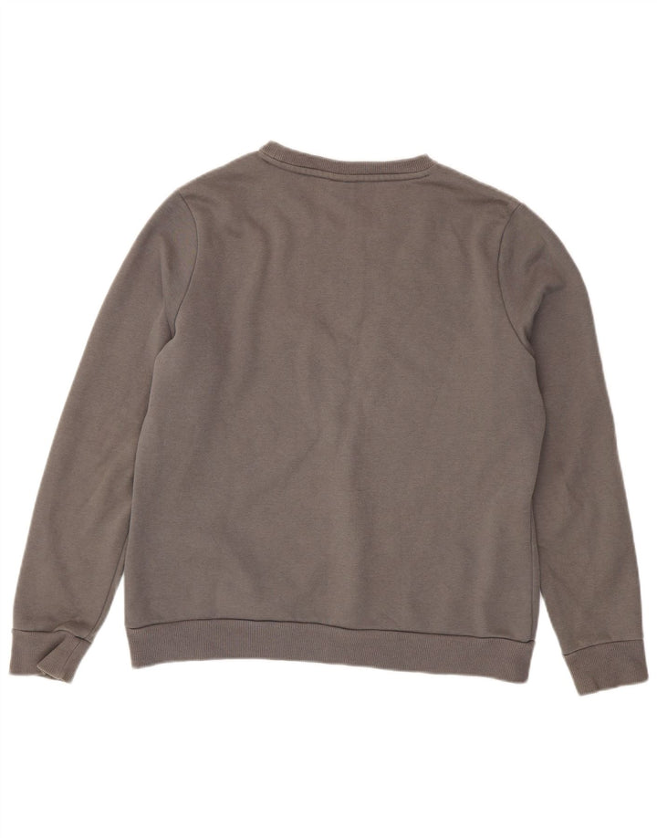 PUMA Sweatshirt Jumper UK 16 Stor Grå til kvinder