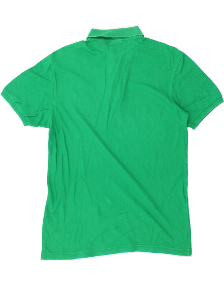 FILA Mens Polo Shirt Medium Green Cotton Vintage Fila and Second-Hand Fila from Messina Hembry 