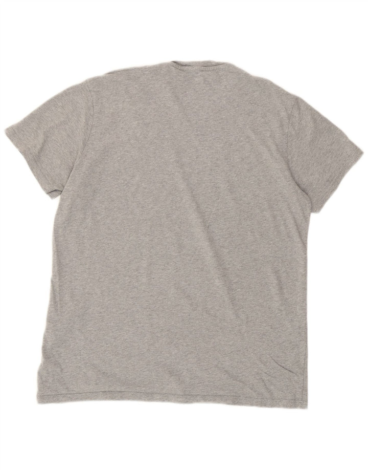 Levi's Herre grafisk T-shirt top mellemgrå bomuld