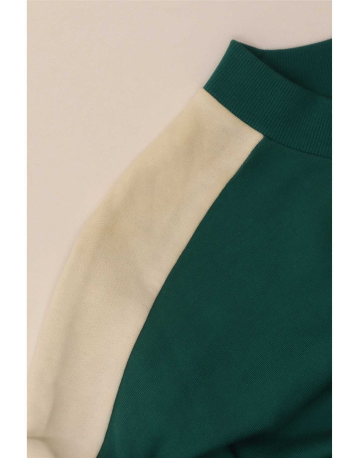Puma Sweatshirt til mænd, lille grøn Colourblock Bomuld