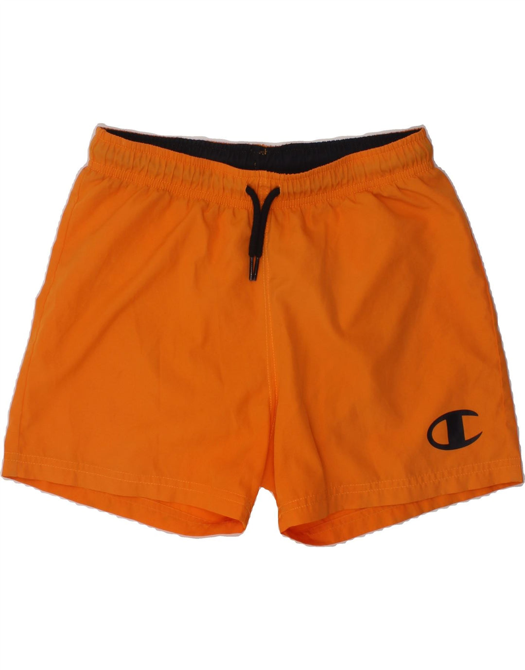CHAMPION Boys Graphic Sport Shorts 11-12 Years Large  Orange Polyester Vintage Champion and Second-Hand Champion from Messina Hembry 