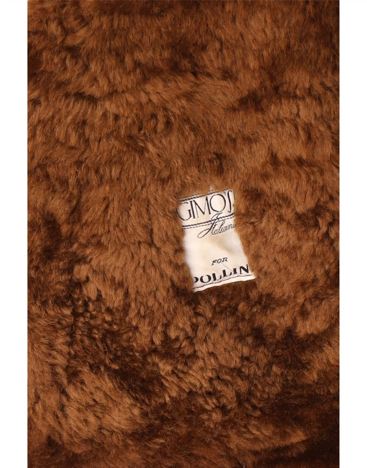 GIMO'S Mens Sherpa Jacket IT 52 Large Brown