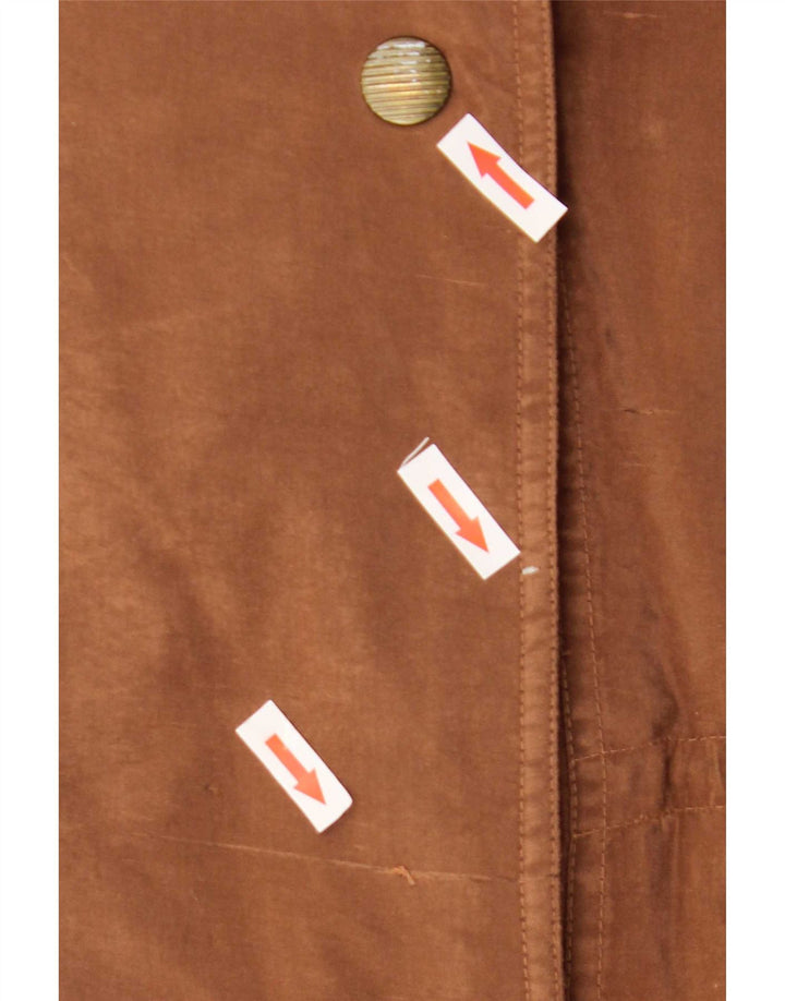 Paco Calvari Dame Oversized Overfrakke IT 44/46 Stor brun polyester