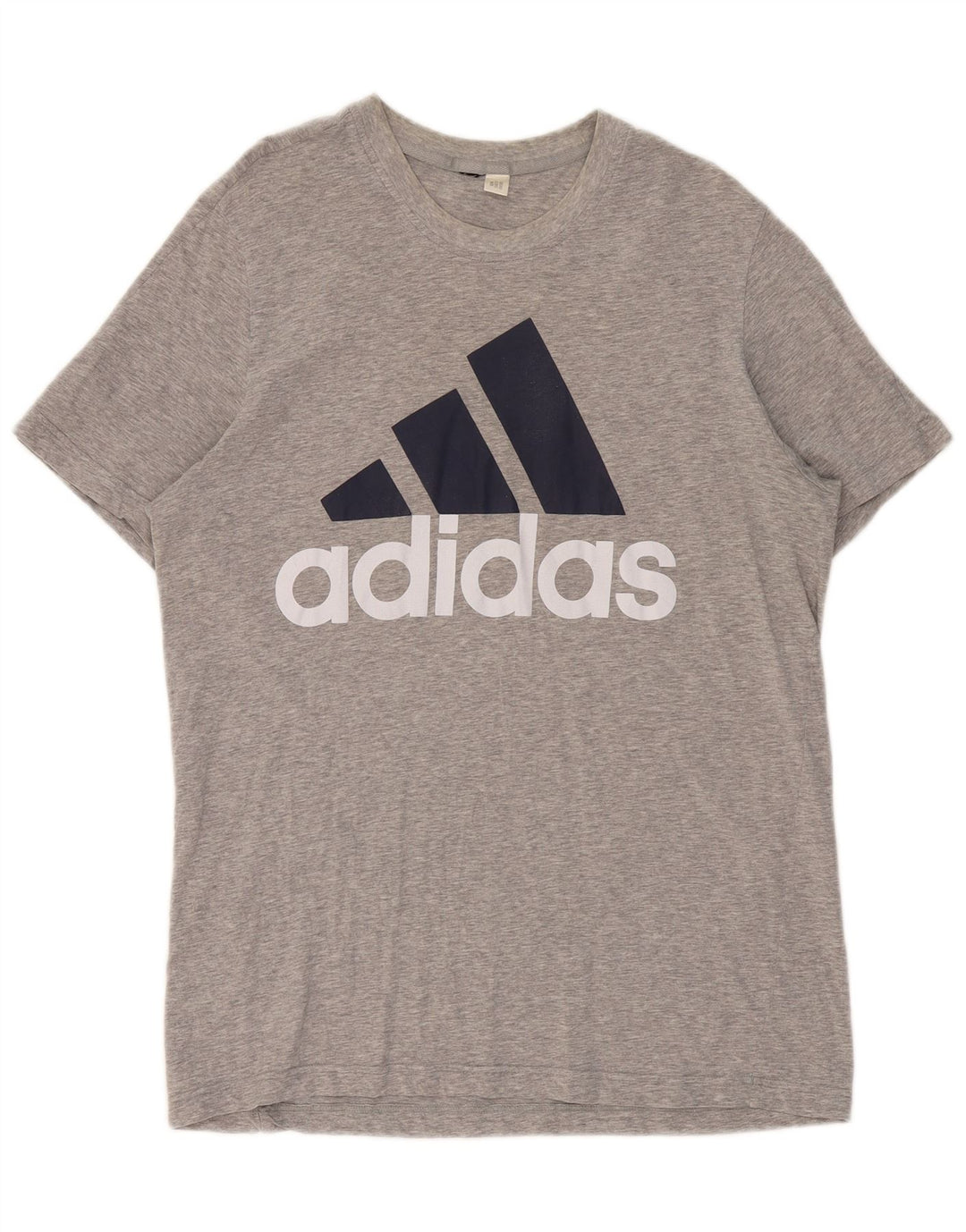 ADIDAS Grafisk T-shirt til mænd, stor grå