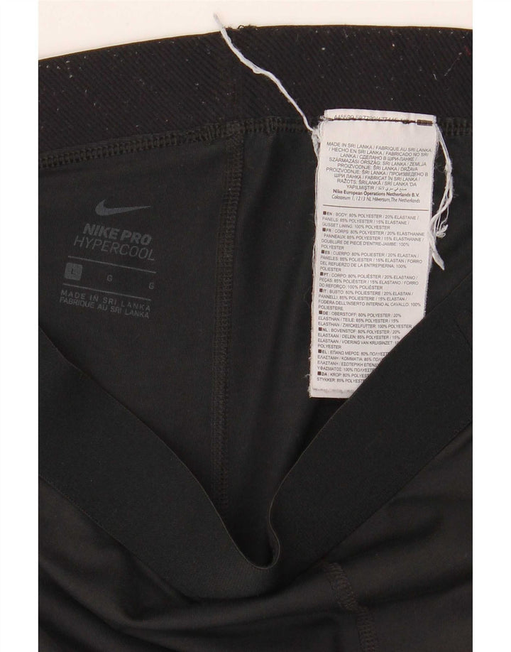 Nike sportsshorts til kvinder UK 16 Large Black Polyester