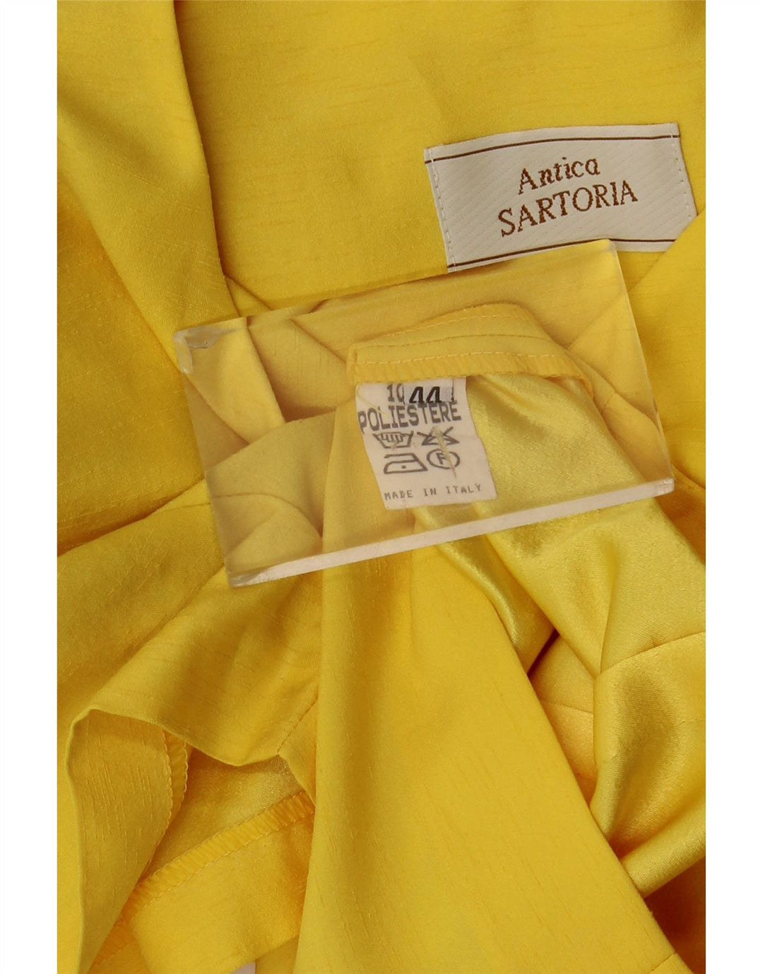Antica Sartoria Dame 2-delt nederdelsæt IT 44 Medium W28 Gul Polyester