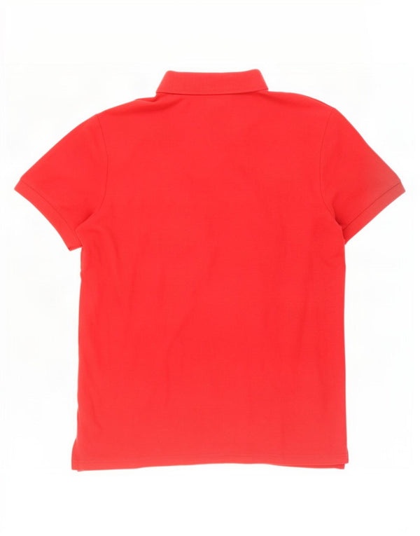Nike herre poloshirt UK 46/48 XL rød bomuld