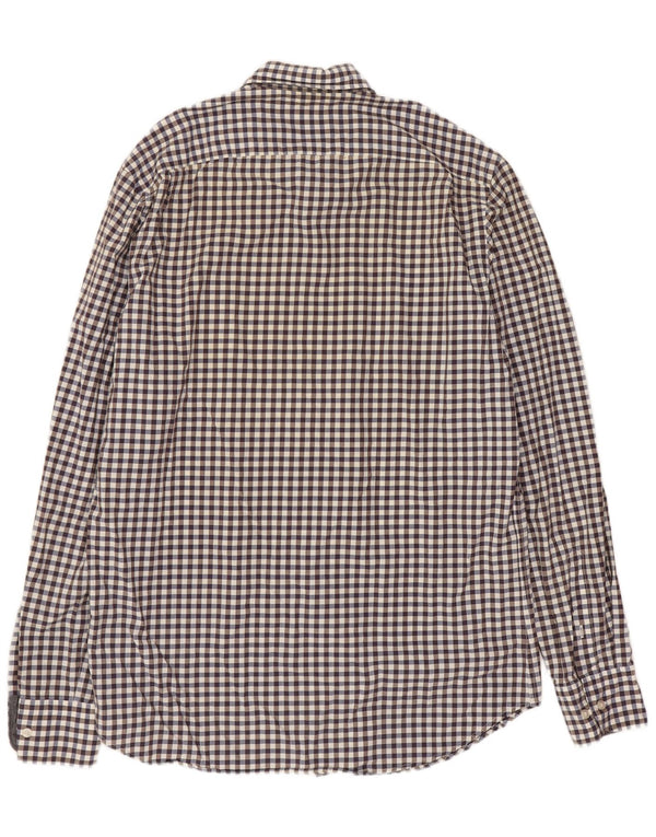 Massimo Dutti Herreskjorte Medium Brun Gingham