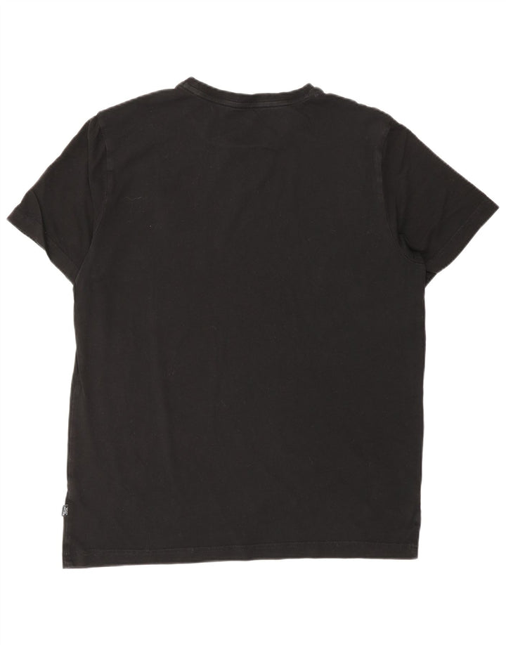 PUMA Herre grafisk T-shirt Top Medium Sort