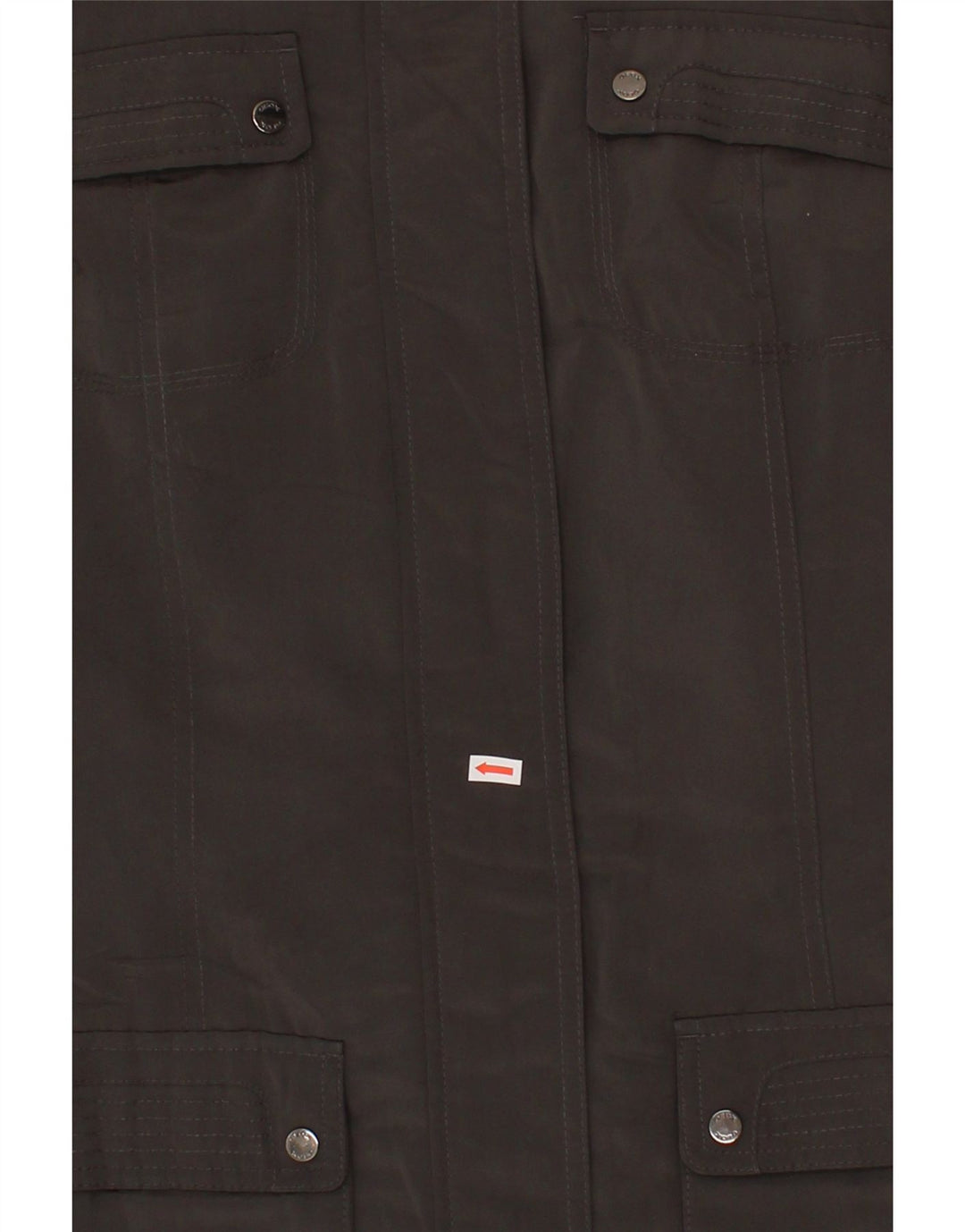 GEOX Womens Overcoat UK 10 Small Grey Polyester Vintage Geox and Second-Hand Geox from Messina Hembry 