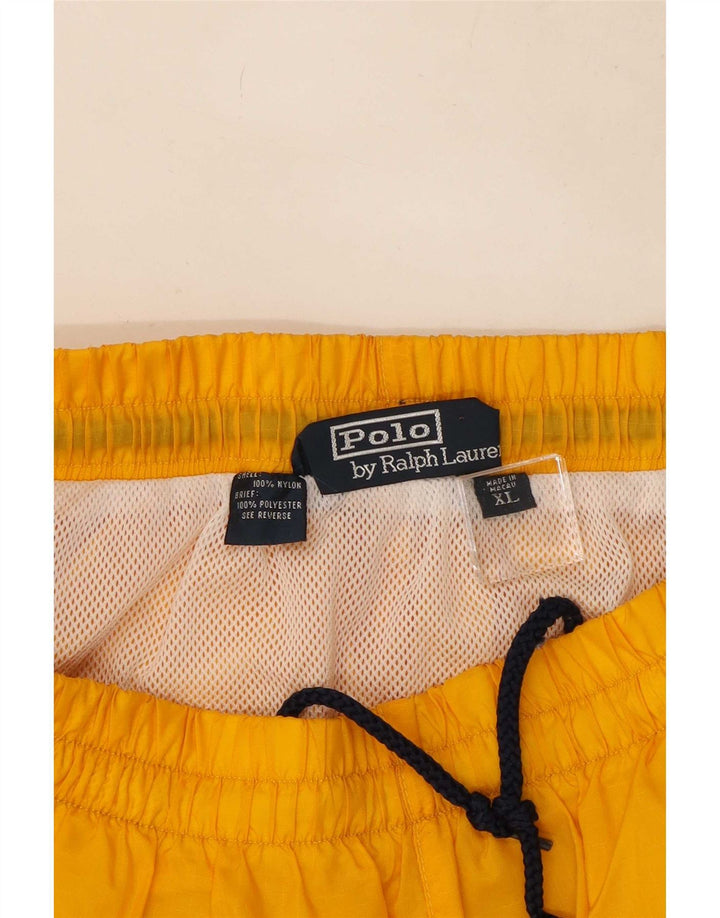 Polo Ralph Lauren Herre svømmeshorts XL Gul polyester