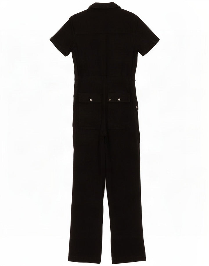 Oasis Womens Oversized Jumpsuit UK 8 Small Black
