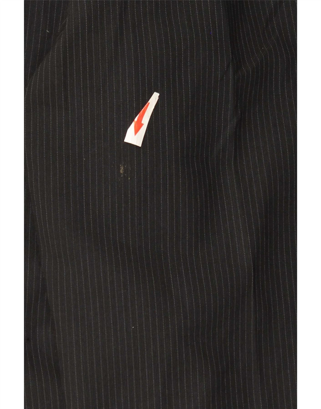 Marks & Spencer Herre Pegged Suit Bukser W36 L33 Sort nålestribet polyester