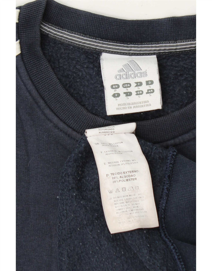 Adidas Sweatshirt til mænd, lille marineblå bomuld