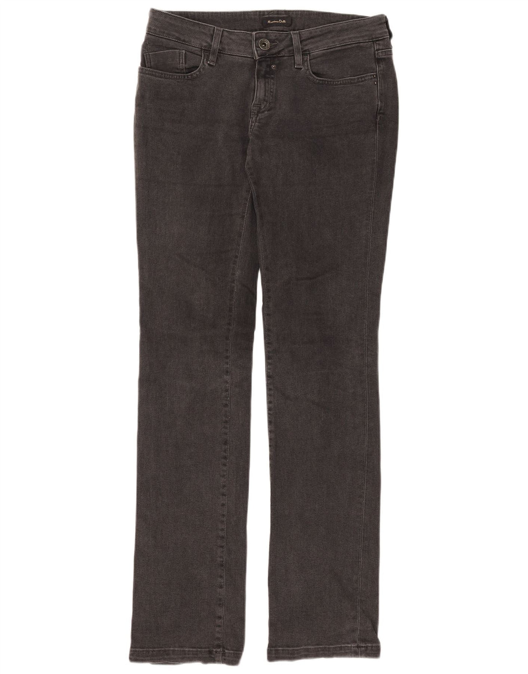 Massimo Dutti Dame Slim Jeans W29 L33 Grå Bomuld