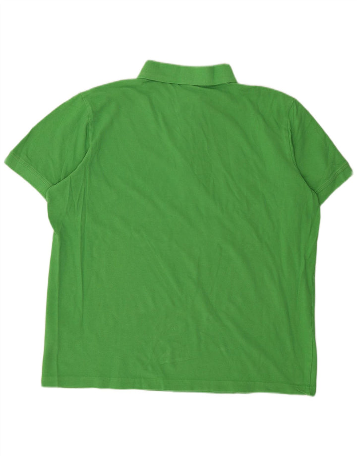Kappa herre poloshirt 2XL grøn bomuld