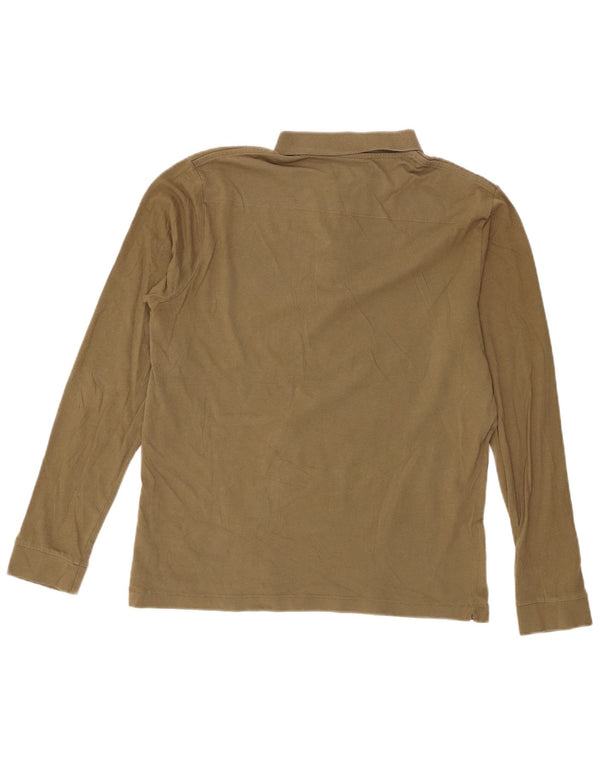French Connection Langærmet Regular Fit Polo Shirt Medium Khaki til mænd