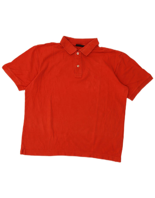 Fila Poloskjorte til mænd Medium Rød