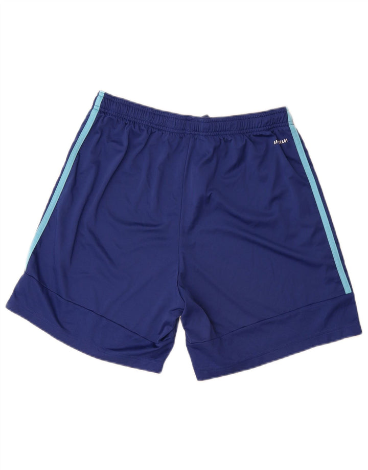 Adidas Aeroready Sportsshorts til mænd mellem marineblå polyester