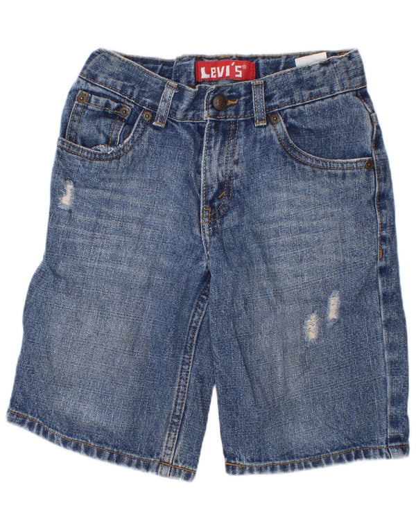 Levi's Boys denimshorts 6-7 år W24 Blue Ramie