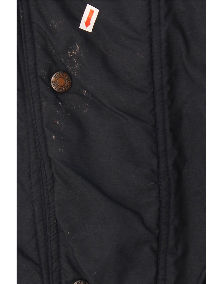 WEEKEND Herre Weekend Hooded Windbreaker Jacket UK 42 XL Navy Blue