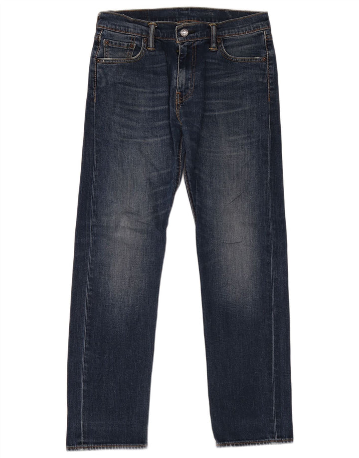 Levi's Straight Jeans til mænd W30 L30 blå bomuld