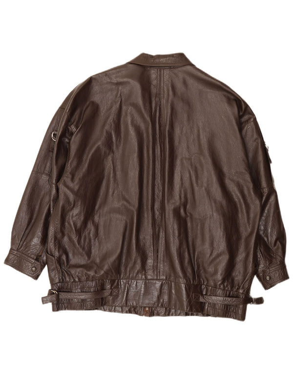 Vintage herre læderjakke UK 40 Large Brown